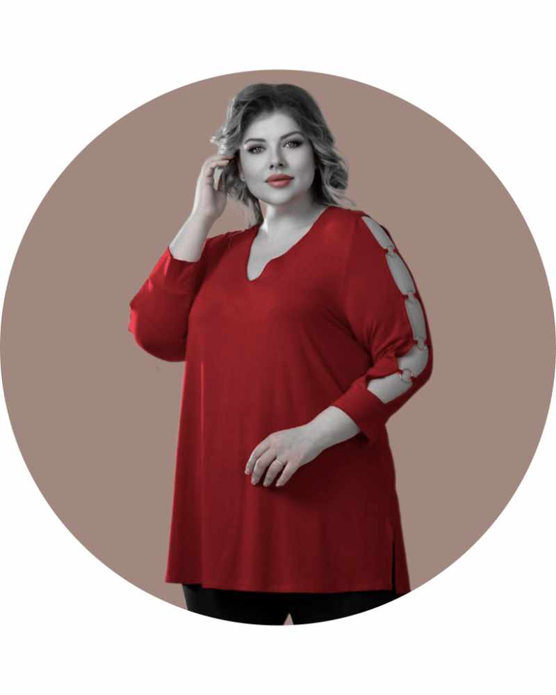 تونیک سایز بزرگ زنانه