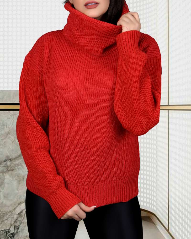 بلوز بافت زنانه کوتاه یقه شل آستین بلند جودان بافت کد 1958