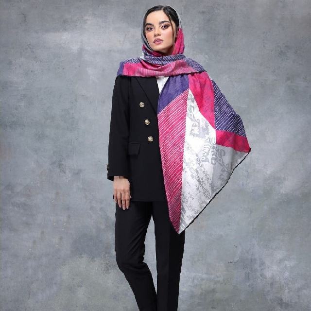 روسری نخی دست دوز 00003