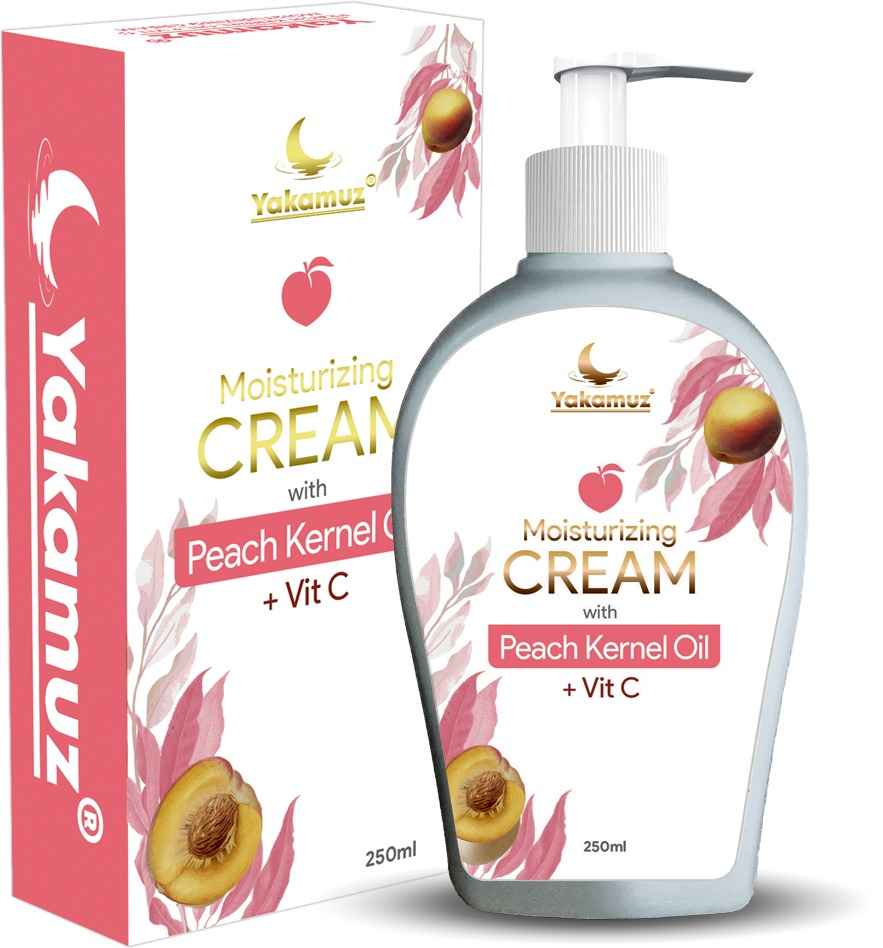 کرم آب رسان و مرطوب کننده روغن هسته هلو و ویتامین C یاکاموز